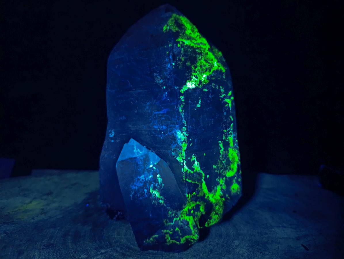 Natural Large Smokey Quartz Twin Crystal with Associated Minerals x 1 From Erongo, Namibia