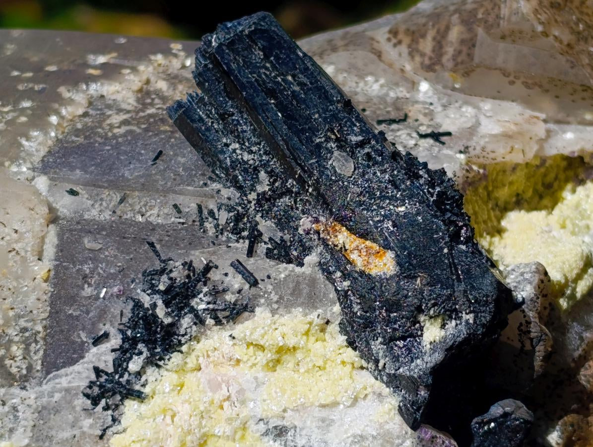 Natural Large Smokey Quartz Twin Crystal with Associated Minerals x 1 From Erongo, Namibia