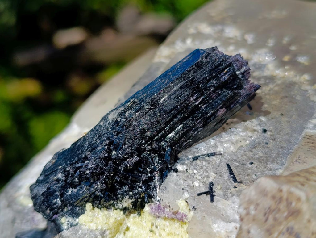Natural Large Smokey Quartz Twin Crystal with Associated Minerals x 1 From Erongo, Namibia