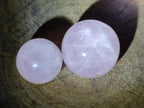 Polished Gemmy Star Rose Quartz Spheres x 6 From Madagascar - Toprock Gemstones and Minerals 