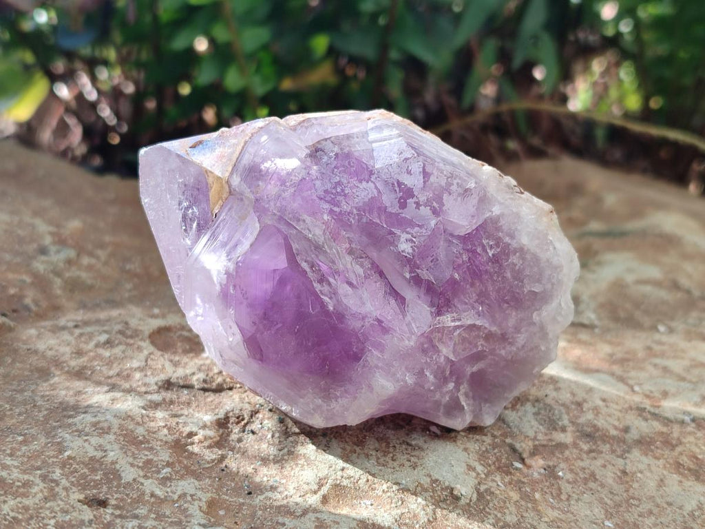 Natural Jacaranda Amethyst Single Crystals x 6 From Mumbwa, Zambia - Toprock Gemstones and Minerals 