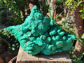 Natural Large Rare Botryoidal Malachite with Stalactites and Stalagmites x 1 From Kolwezi, Congo - Toprock Gemstones and Minerals 