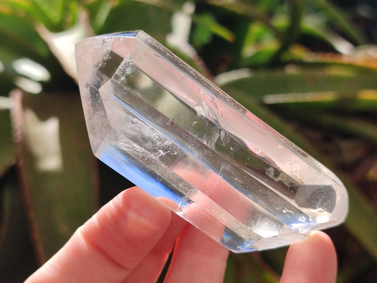 Polished Double Terminated Clear Quartz Crystals x 12 From Madagascar - Toprock Gemstones and Minerals 