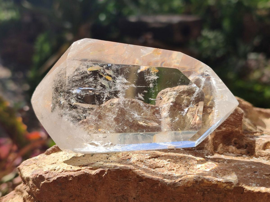 Polished Double Terminated Clear Quartz Crystals x 12 From Madagascar - Toprock Gemstones and Minerals 