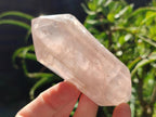 Polished Double Terminated Gemmy Rose Quartz Crystals x 6 From Madagascar - Toprock Gemstones and Minerals 