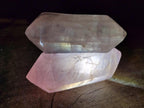 Polished Double Terminated Gemmy Rose Quartz Crystals x 6 From Madagascar - Toprock Gemstones and Minerals 