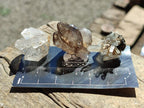 Natural Mixed Brandberg Window Quartz Crystals x 35 From Brandberg, Namibia - Toprock Gemstones and Minerals 