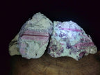 Natural Pink Rubellite Tourmaline Specimens x 2 From Karibib, Namibia - Toprock Gemstones and Minerals 