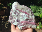 Natural Pink Rubellite Tourmaline Specimens x 2 From Karibib, Namibia - Toprock Gemstones and Minerals 