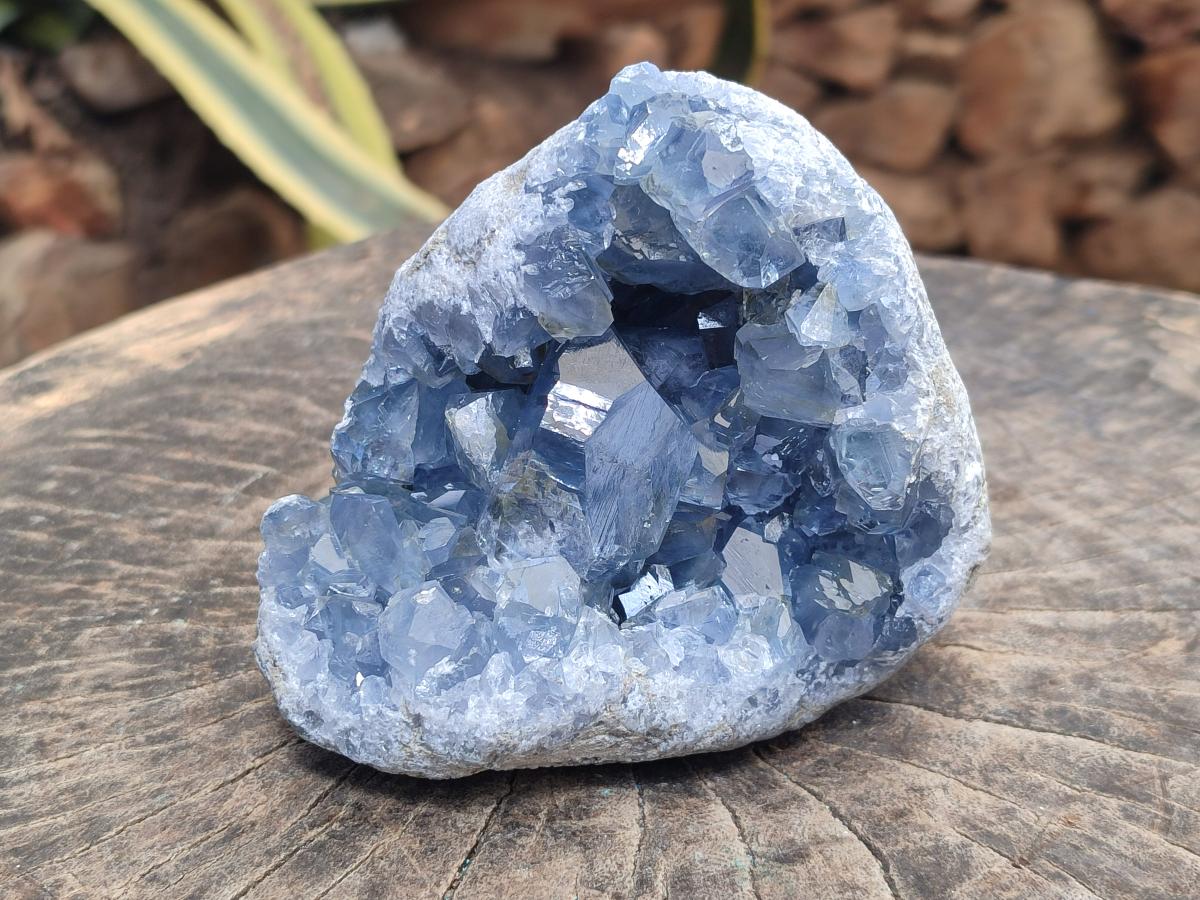 Natural Blue Celestite Specimens x 3 From Sakoany, Madagascar - Toprock Gemstones and Minerals 