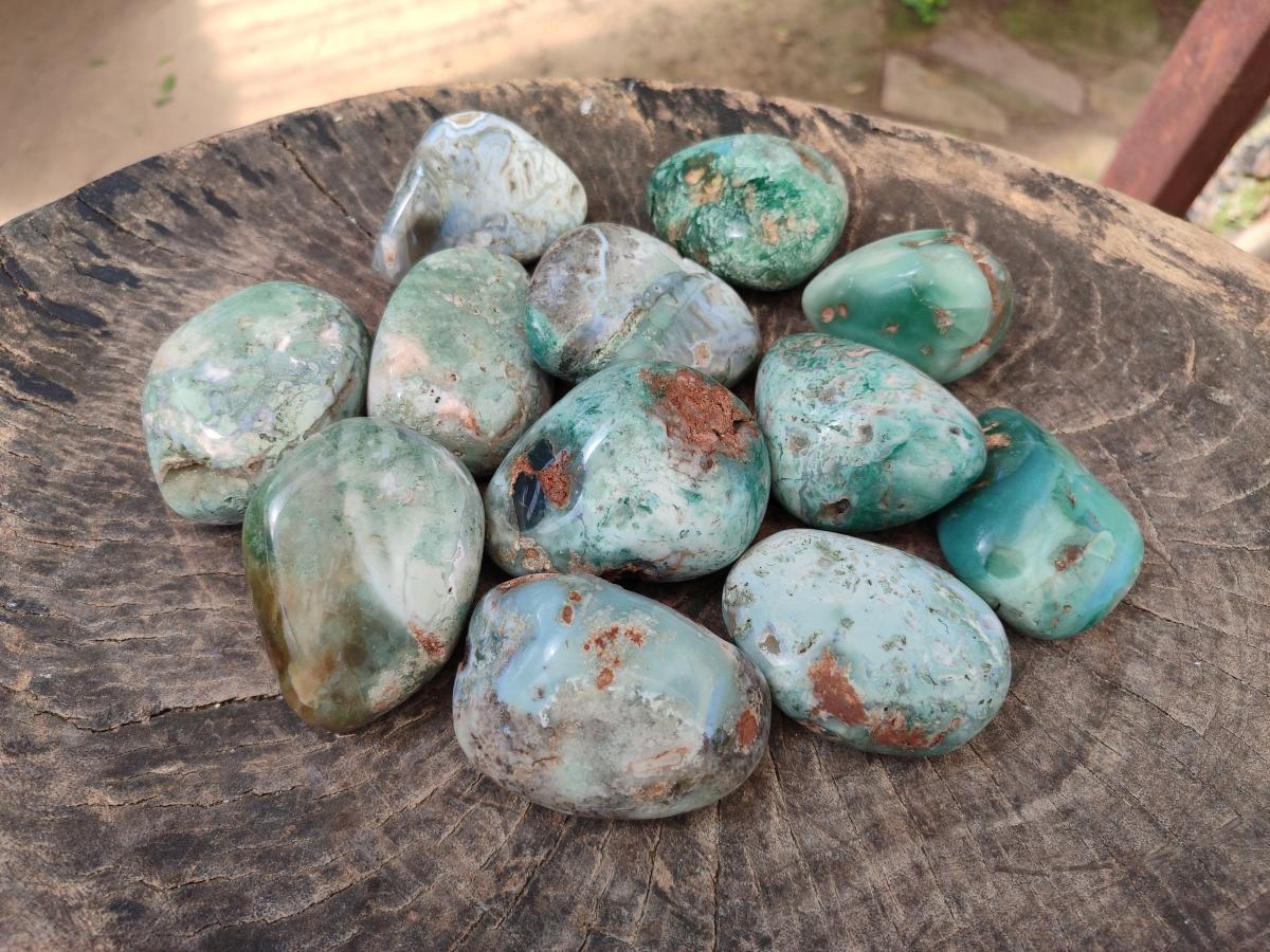 Polished Mtorolite Free Forms x 12 From Mutorashanga, Zimbabwe - Toprock Gemstones and Minerals 