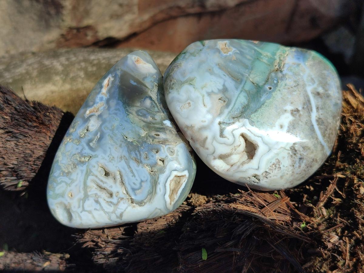 Polished Mtorolite Free Forms x 12 From Mutorashanga, Zimbabwe - Toprock Gemstones and Minerals 
