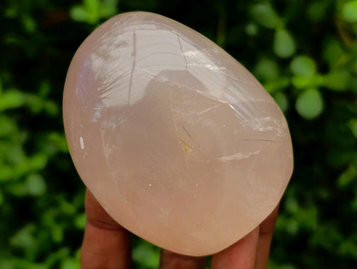 Polished Gemmy Rose Quartz Standing Free Forms x 5 From Madagascar - Toprock Gemstones and Minerals 