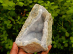 Natural Blue Lace Agate Geode Specimens x 4 From Nsanje, Malawi - Toprock Gemstones and Minerals 