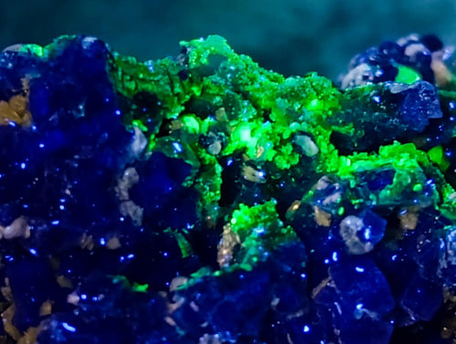 Natural Smokey Fluorite with Yellow Muscovite Mica Specimens x 2 From Erongo, Namibia - Toprock Gemstones and Minerals 