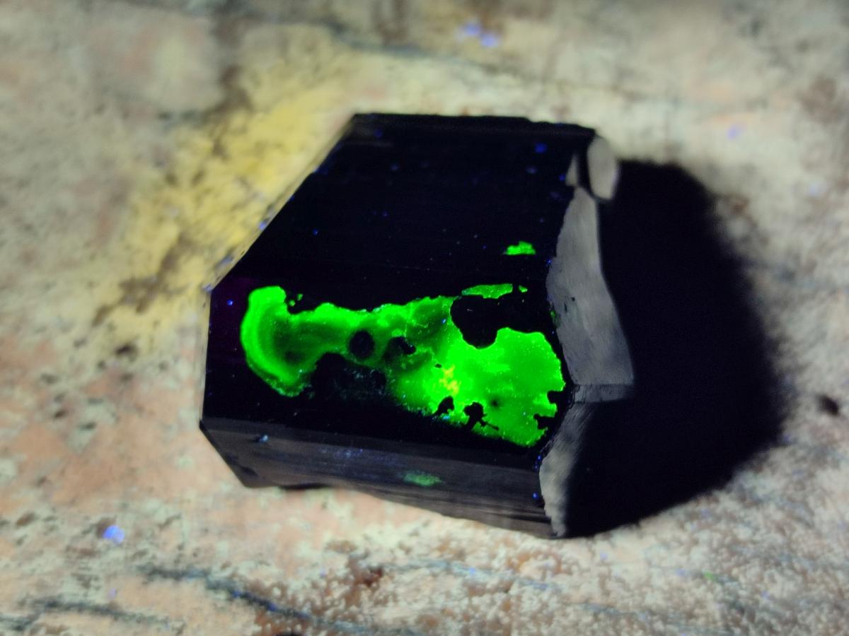 Natural Schorl Black Tourmaline with Smokey Quartz and Hyalite Opal x 12 From Erongo, Namibia - Toprock Gemstones and Minerals 