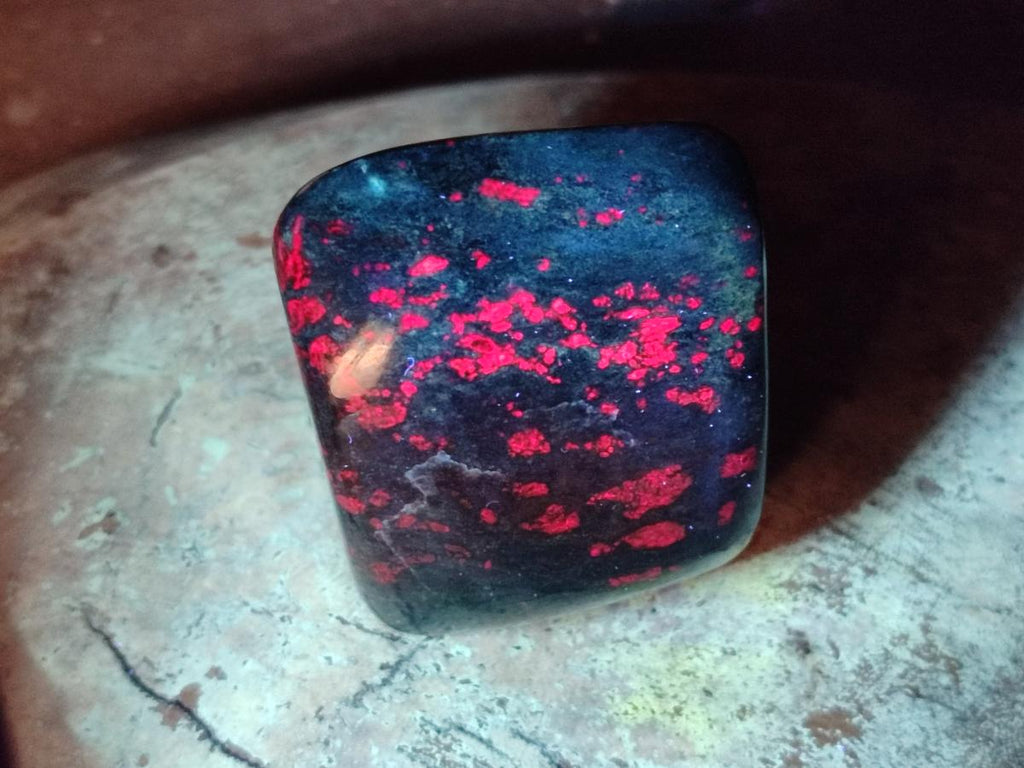 Polished Ruby Corundum In Chrome Verdite Free Forms x 3 From Mutoko, Zimbabwe - Toprock Gemstones and Minerals 