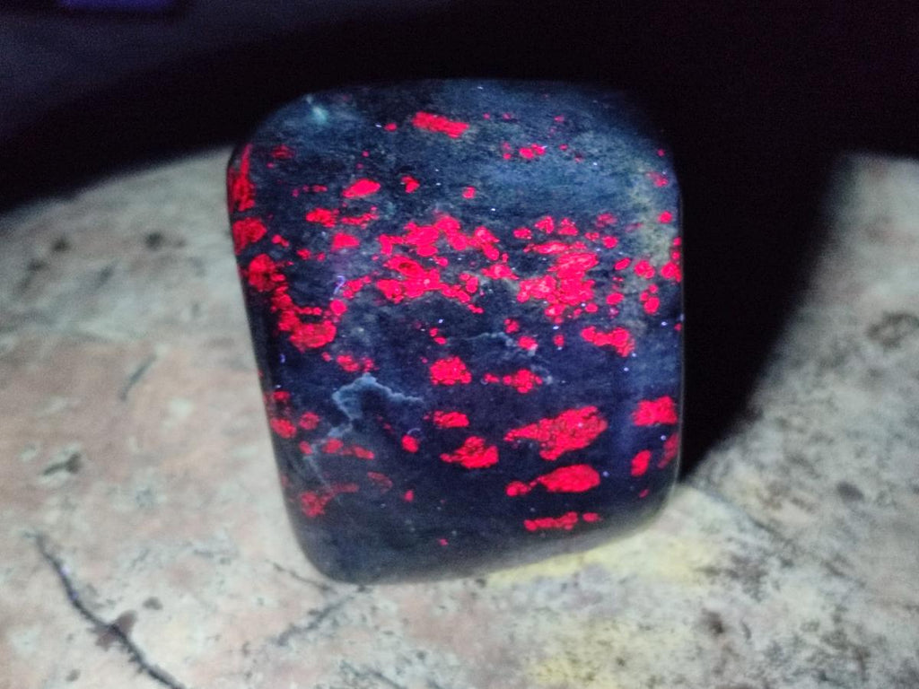 Polished Ruby Corundum In Chrome Verdite Free Forms x 3 From Mutoko, Zimbabwe - Toprock Gemstones and Minerals 