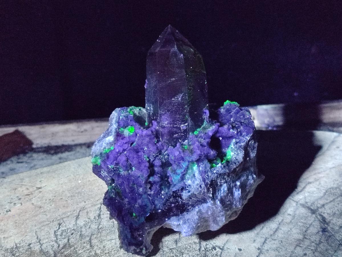 Natural Smokey Quartz Clusters with Associated Minerals x 2 From Erongo, Namibia - Toprock Gemstones and Minerals 