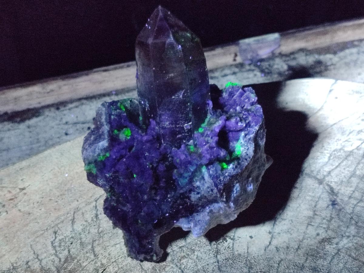 Natural Smokey Quartz Clusters with Associated Minerals x 2 From Erongo, Namibia - Toprock Gemstones and Minerals 