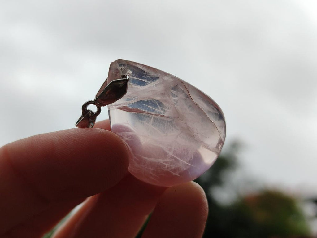 Polished Multi Mineral Pendants x 12 From Madagascar - Toprock Gemstones and Minerals 