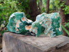 Polished On One Side Mtorolite Chrysoprase Plates x 6 From Mutorashanga, Zimbabwe - Toprock Gemstones and Minerals 