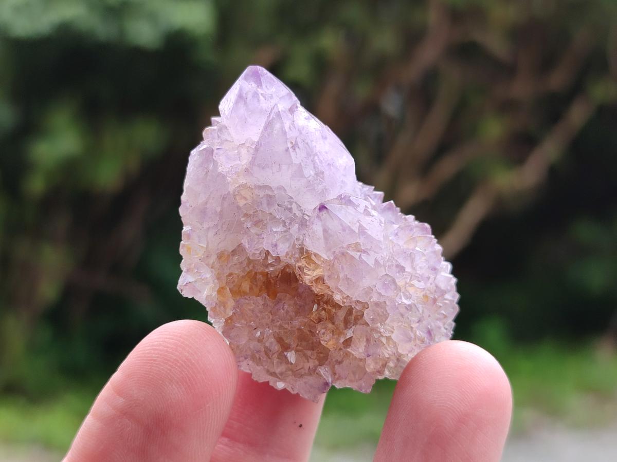 Natural Amethyst and Ametrine Spirit Clusters x 24 From Boekenhouthoek, South Africa - Toprock Gemstones and Minerals 