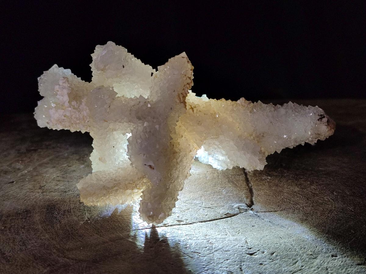 Natural Drusy Snow Finger Clusters x 4 From Albert's Mountain, Lesotho - Toprock Gemstones and Minerals 