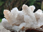 Natural Drusy Snow Finger Clusters x 4 From Albert's Mountain, Lesotho - Toprock Gemstones and Minerals 