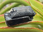 Natural Schorl Black Tourmaline with Smokey Quartz and Hyalite Opal x 6 From Erongo, Namibia - Toprock Gemstones and Minerals 