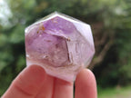 Natural Window Smokey Amethyst Crystals x 2 From Ambatondrazaka, Madagascar - Toprock Gemstones and Minerals 