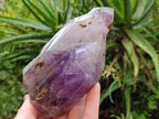 Natural Window Smokey Amethyst Crystals x 2 From Ambatondrazaka, Madagascar - Toprock Gemstones and Minerals 