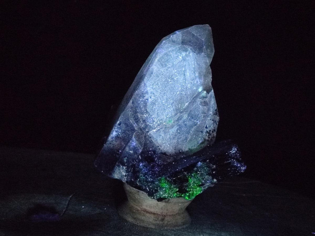 Natural Smokey Quartz Crystals with Black Tourmaline x 2 From Erongo, Namibia - Toprock Gemstones and Minerals 