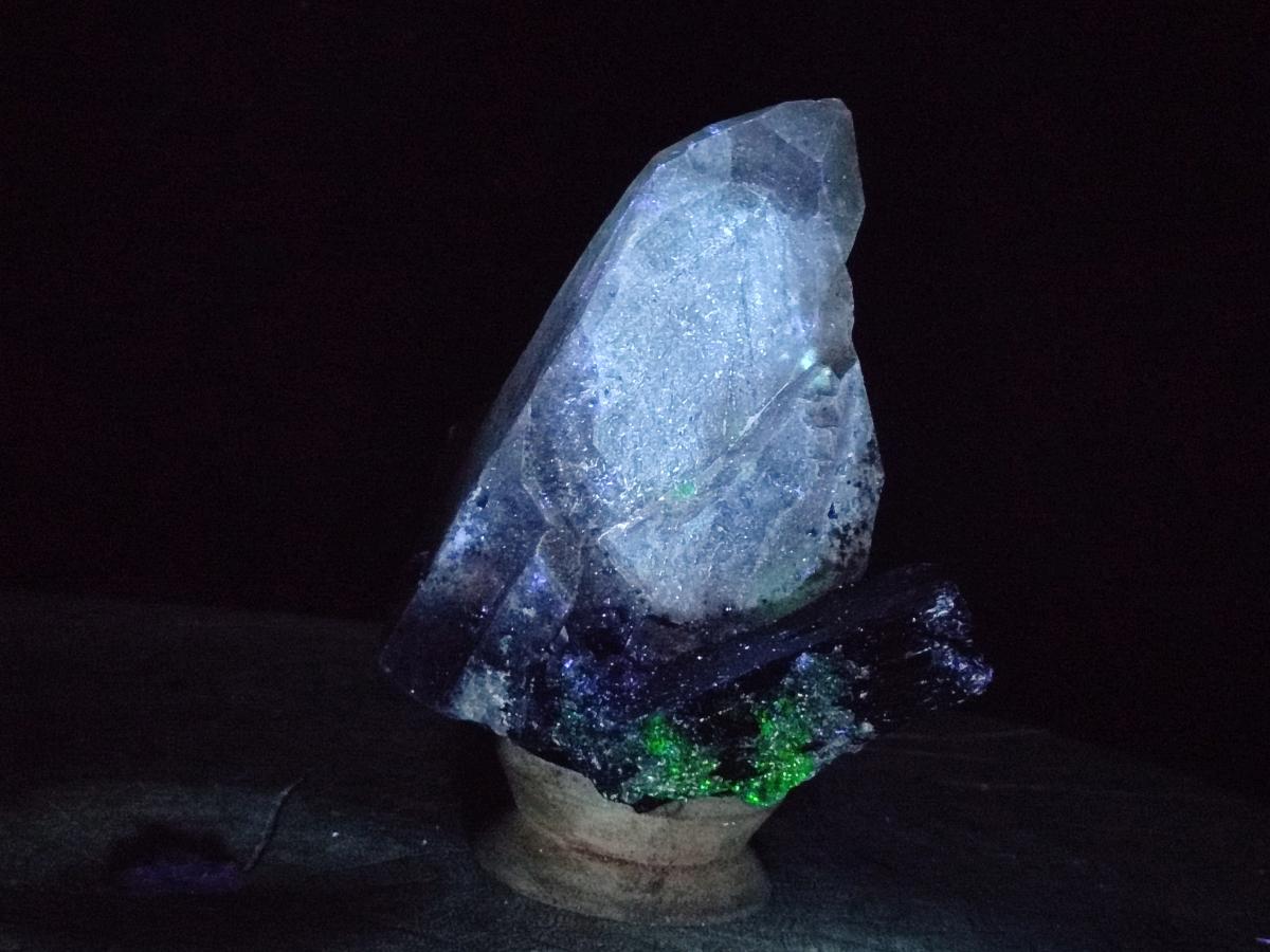 Natural Smokey Quartz Crystals with Black Tourmaline x 2 From Erongo, Namibia - Toprock Gemstones and Minerals 