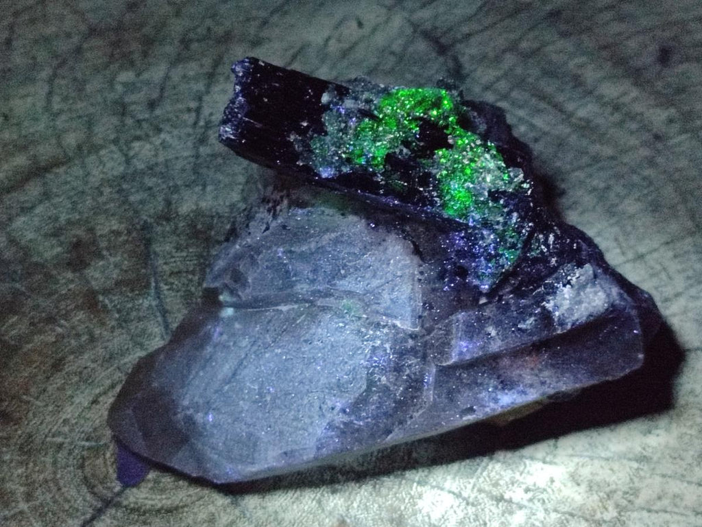 Natural Smokey Quartz Crystals with Black Tourmaline x 2 From Erongo, Namibia - Toprock Gemstones and Minerals 