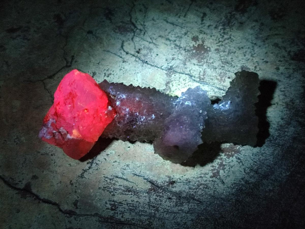 Natural Drusy Snow Finger Quartz Coated Clusters x 12 From Albert's Mountain, Lesotho - Toprock Gemstones and Minerals 