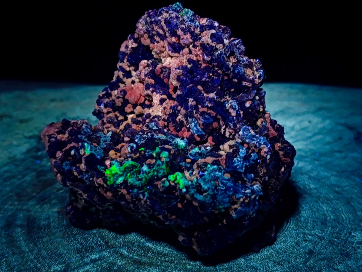 Natural Smokey Fluorite with yellow Muscovite Mica specimens x 3 From Erongo, Namibia - Toprock Gemstones and Minerals 