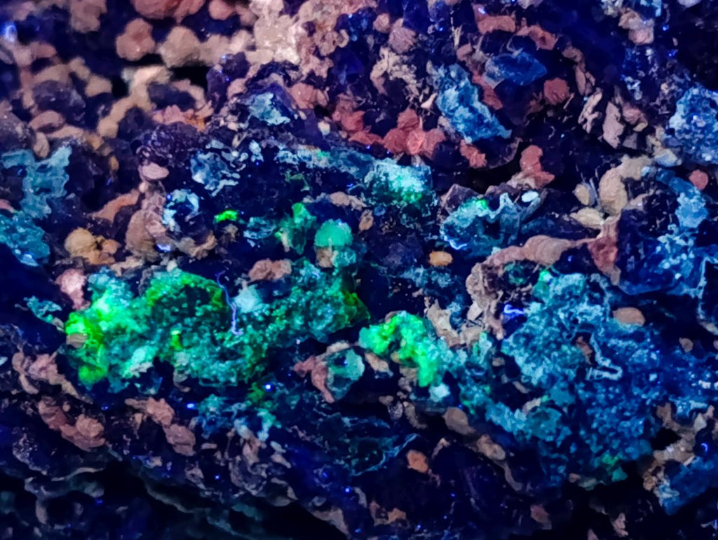 Natural Smokey Fluorite with yellow Muscovite Mica specimens x 3 From Erongo, Namibia - Toprock Gemstones and Minerals 