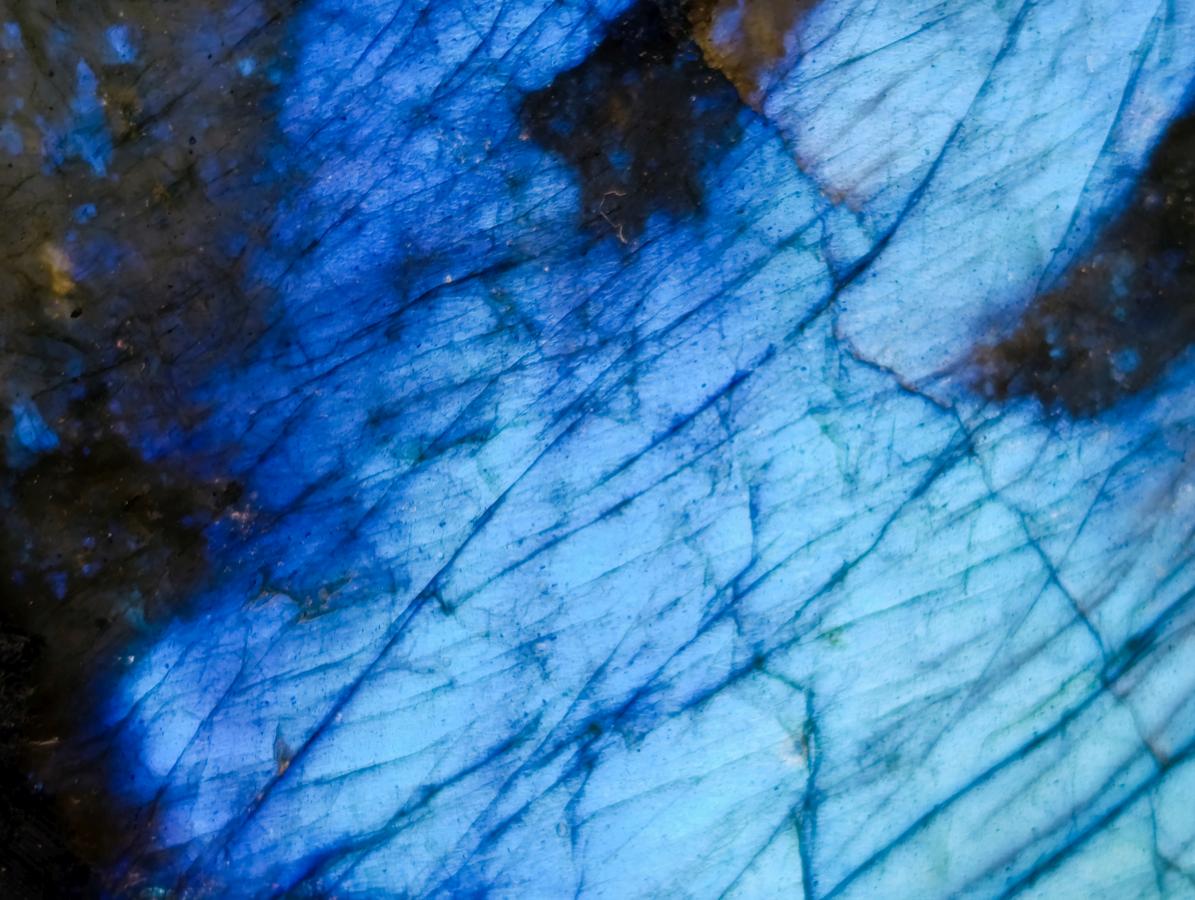 Polished Labradorite Standing Free Forms x 2 From Madagascar - Toprock Gemstones and Minerals 