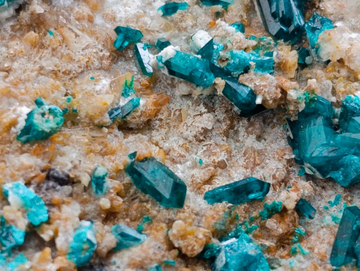 Natural Large Dioptase Specimen x 1 From Kaokoveld Namibia - Toprock Gemstones and Minerals 