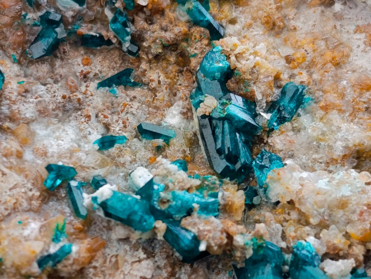 Natural Large Dioptase Specimen x 1 From Kaokoveld Namibia - Toprock Gemstones and Minerals 