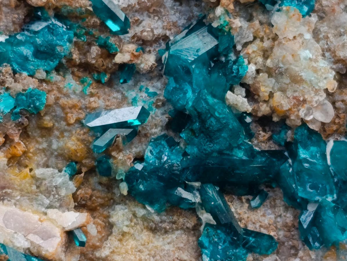 Natural Large Dioptase Specimen x 1 From Kaokoveld Namibia - Toprock Gemstones and Minerals 