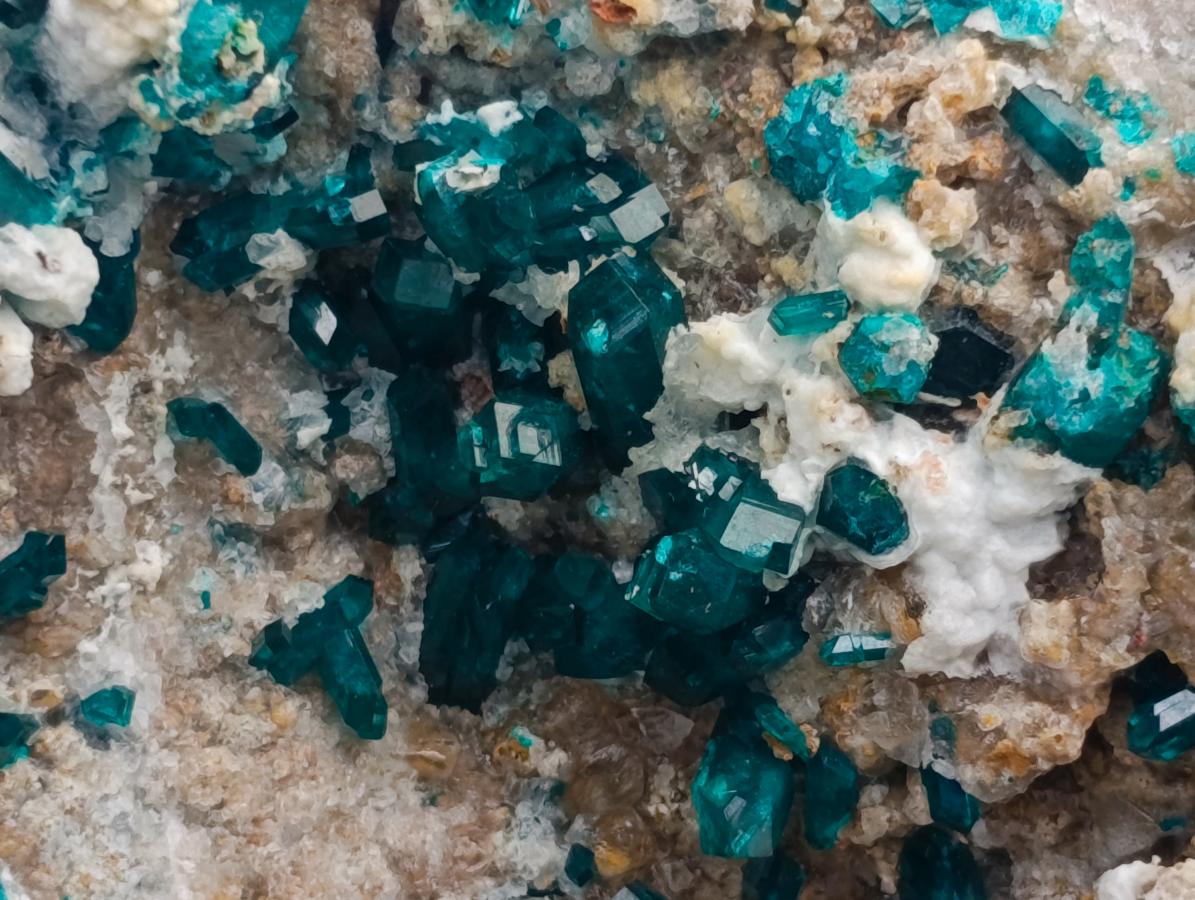 Natural Large Dioptase Specimen x 1 From Kaokoveld Namibia - Toprock Gemstones and Minerals 