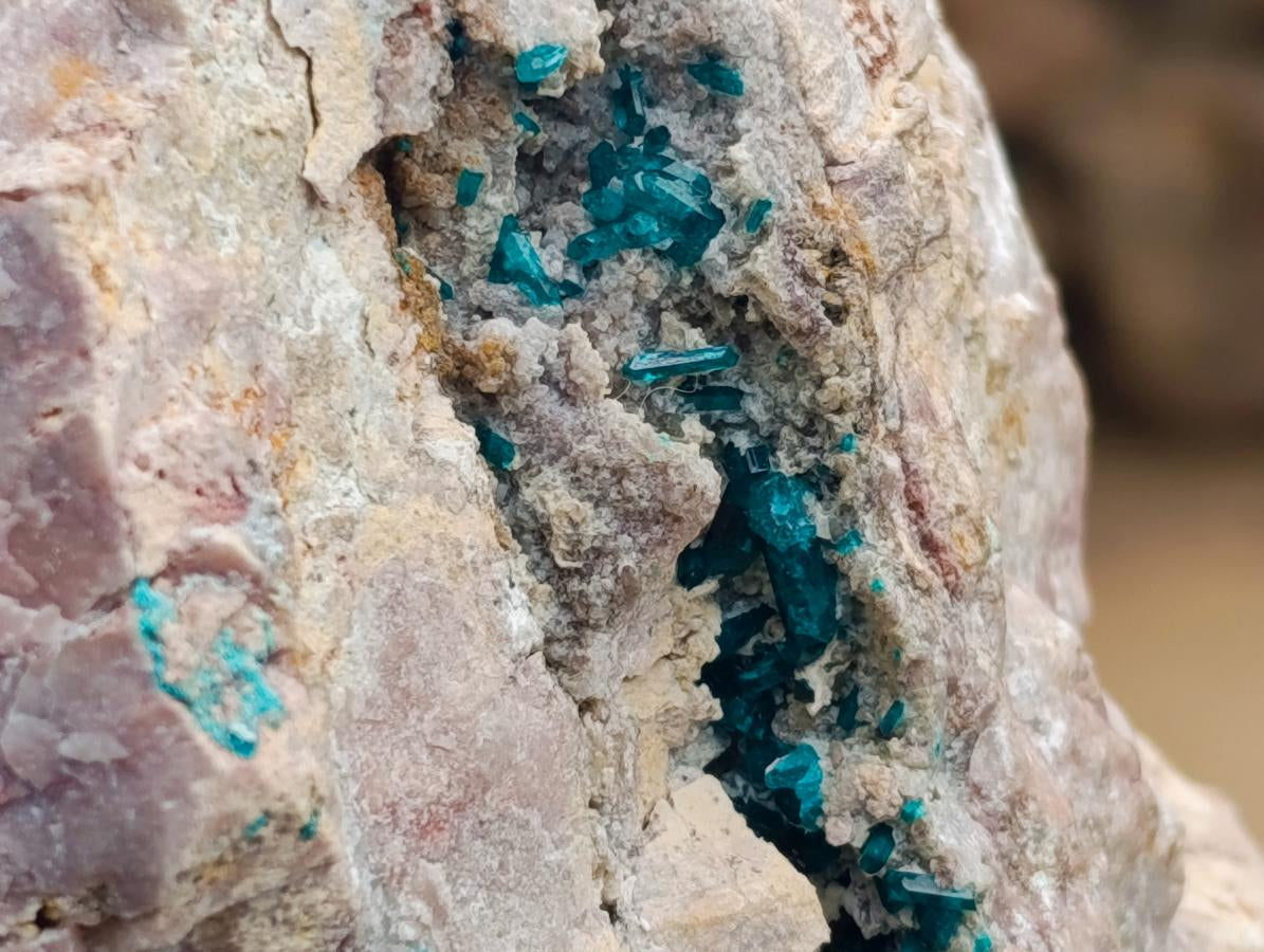 Natural Large Dioptase Specimen x 1 From Kaokoveld Namibia - Toprock Gemstones and Minerals 