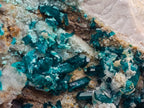Natural Large Dioptase Specimen x 1 From Kaokoveld Namibia - Toprock Gemstones and Minerals 