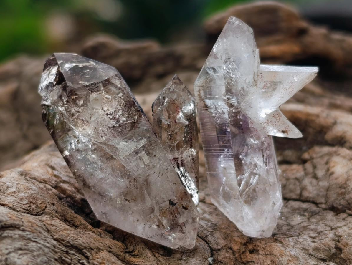 Natural Mixed Minerals of Brandberg Crystals and Clusters x 60 From Brandberg, Namibia - Toprock Gemstones and Minerals 
