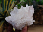 Natural Clear Quartz Clusters x 12 From Madagascar - Toprock Gemstones and Minerals 