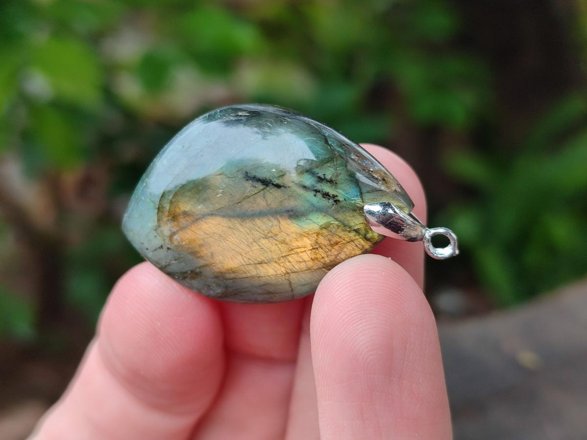 Polished Mixed Mineral Pendants x 20 From Madagascar - Toprock Gemstones and Minerals 