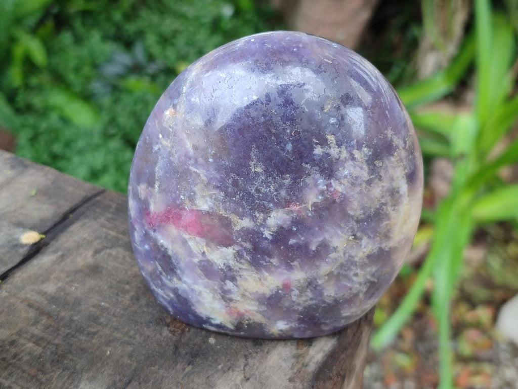 Polished Lepidolite Standing Free Forms x 6 From Ambatondrazaka, Madagascar - Toprock Gemstones and Minerals 