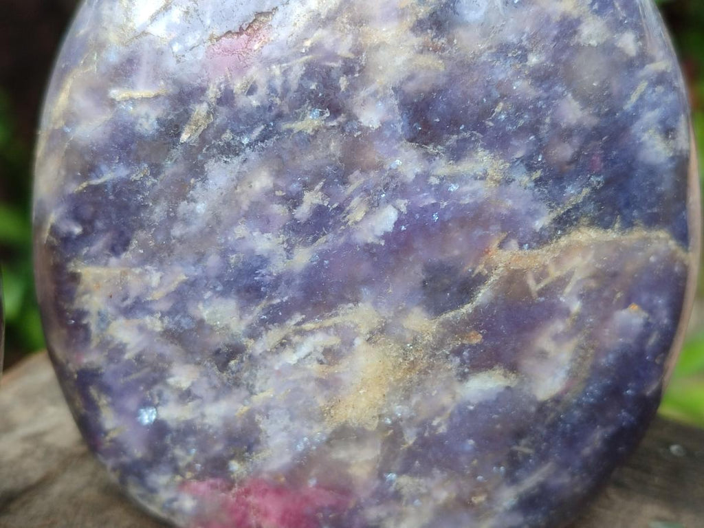 Polished Lepidolite Standing Free Forms x 6 From Ambatondrazaka, Madagascar - Toprock Gemstones and Minerals 